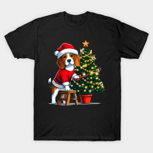 Beagle Dog Christmas T-Shirt